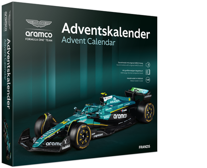 Aston Martin Aramco F1 Advent Calendar 1:43