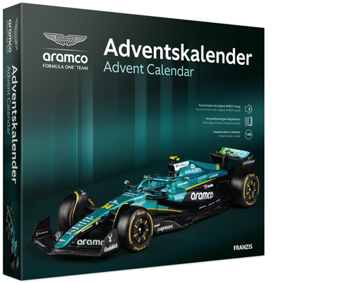 Aston Martin Aramco F1 Advent Calendar 1:43