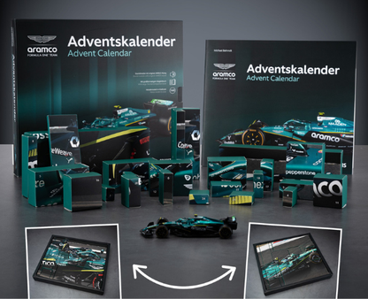 Aston Martin Aramco F1 Advent Calendar 1:43