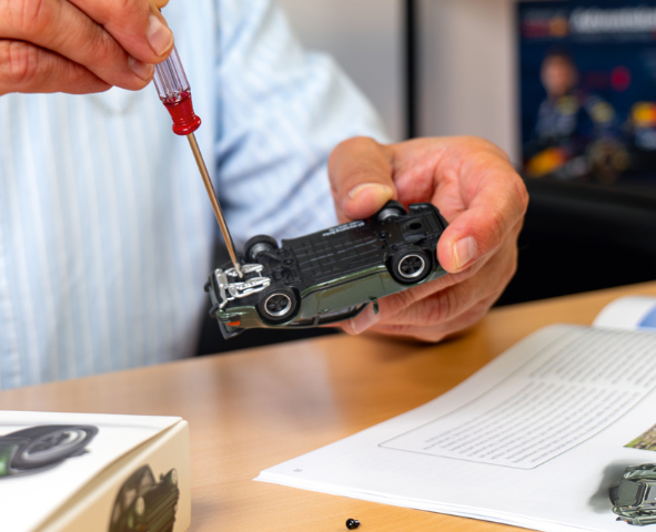 Porsche 911 Turbo Advent Calendar 1:43