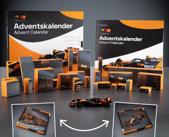 McLaren F1 Advent Calendar 1:43
