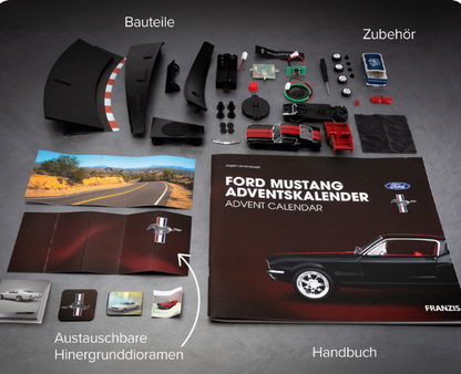 Mustang Fastback 1967 Advent Calendar 1:43