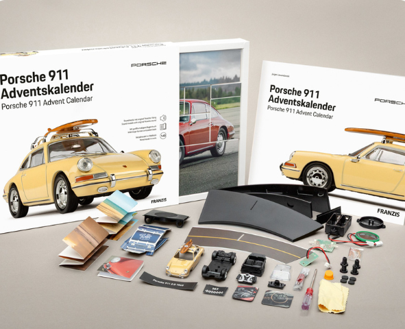 Porsche 911 Surf Edition Advent Calendar 1:43